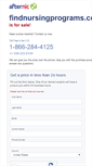 Mobile Screenshot of findnursingprograms.com